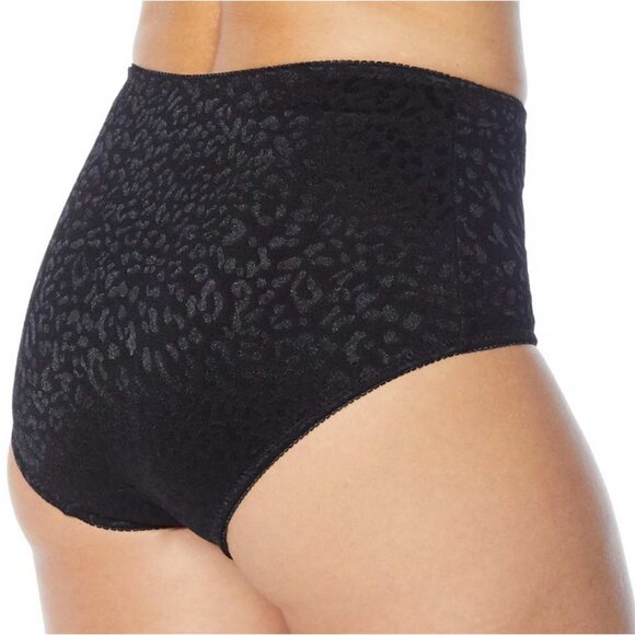 Rhonda Shear Jacquard Smoothing Brief 2 Pack 2X - Picture 5 of 7